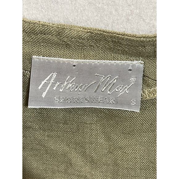 Arthur Max Sportswear‎ Size S Sleeveless Top Tan - Picture 6 of 8